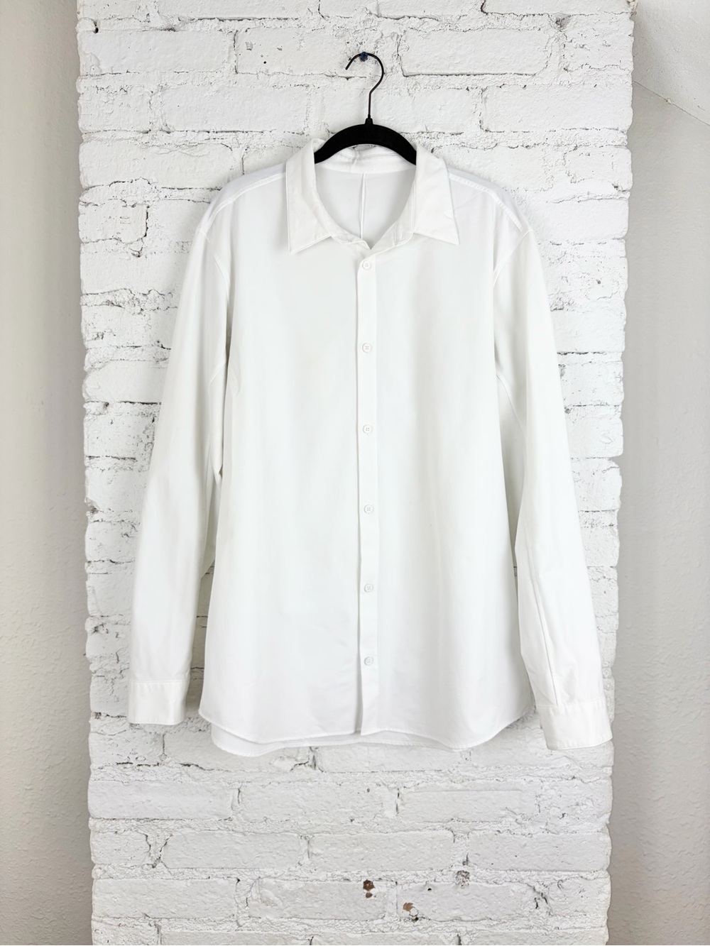 Lululemon Down To The Wire Long Sleeve Button Down Dress Shirt XL